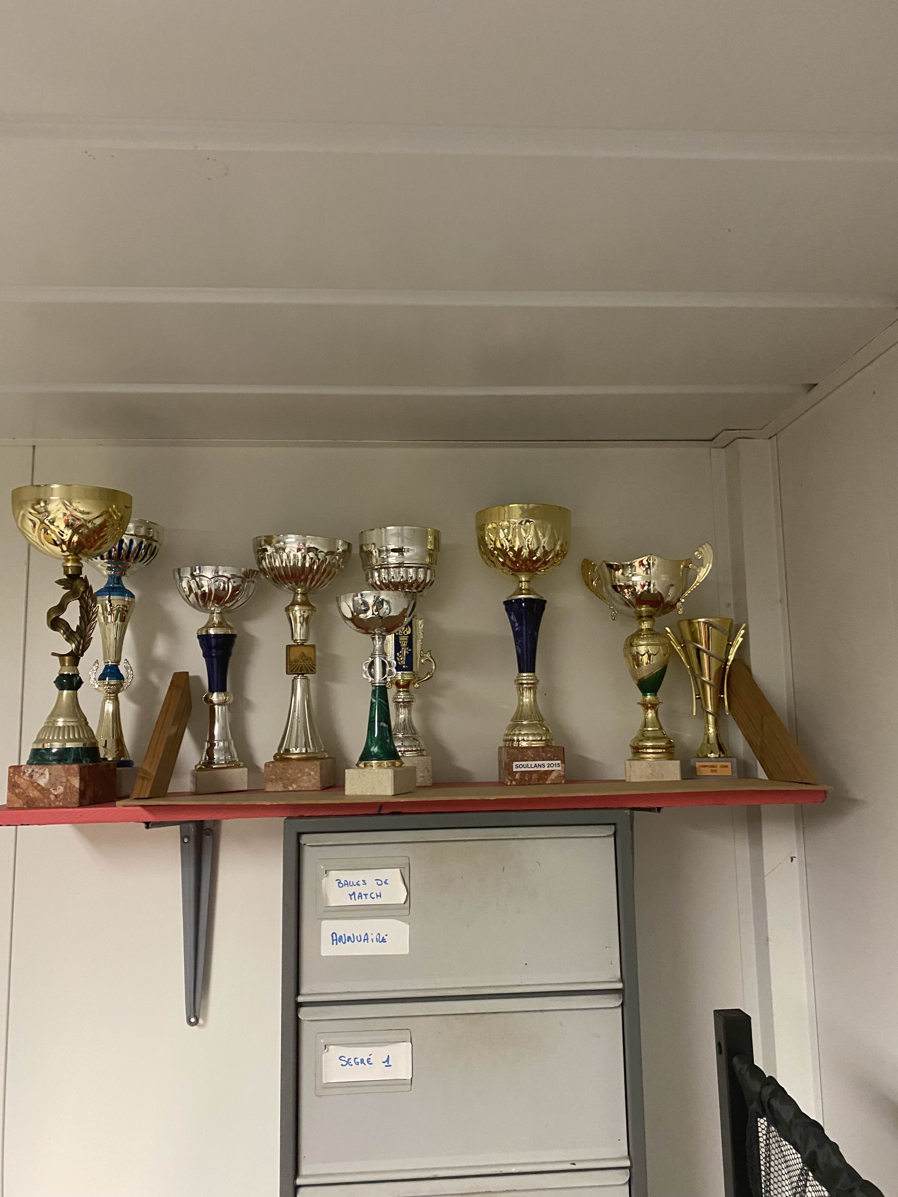 Trophées du club 2